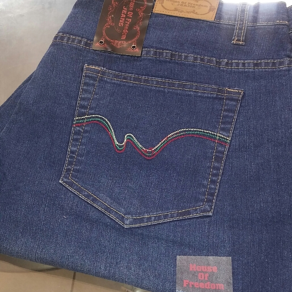 Women plus size Fashionable jeans pant